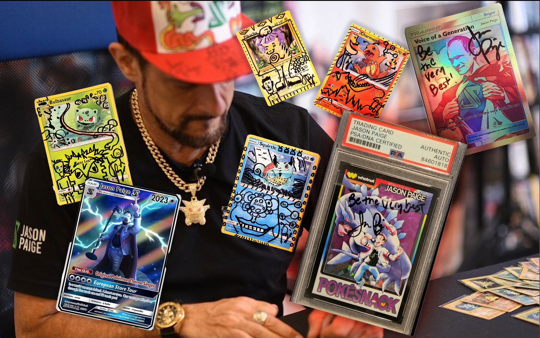 Jason Paige Autographed Merchandise