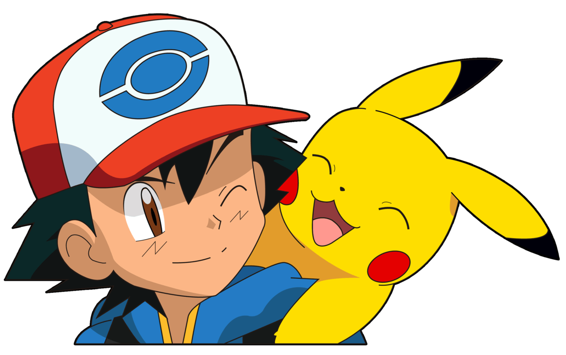 Ash and Pikachu