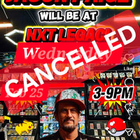 CANCELED. NXT LEGACI TIMES SQ STORE APPEARANCE