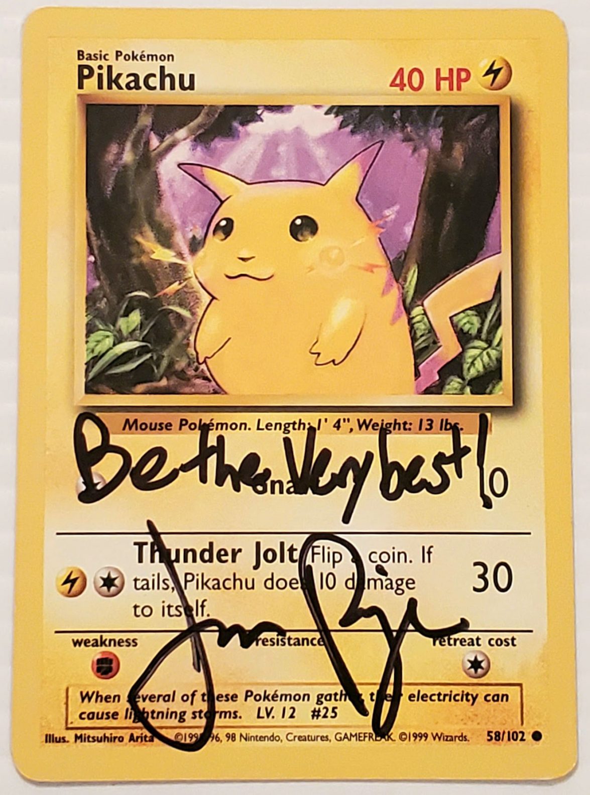 burger king pikachu card